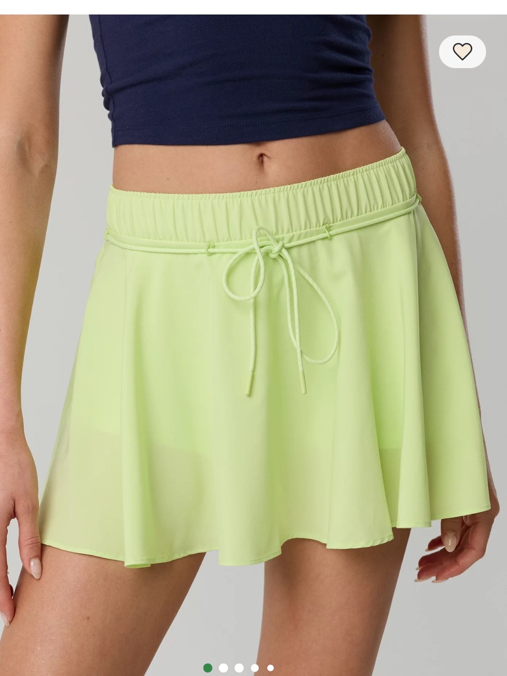 NWT OFFLINE By Aerie Drawcord Mini Skort Medium